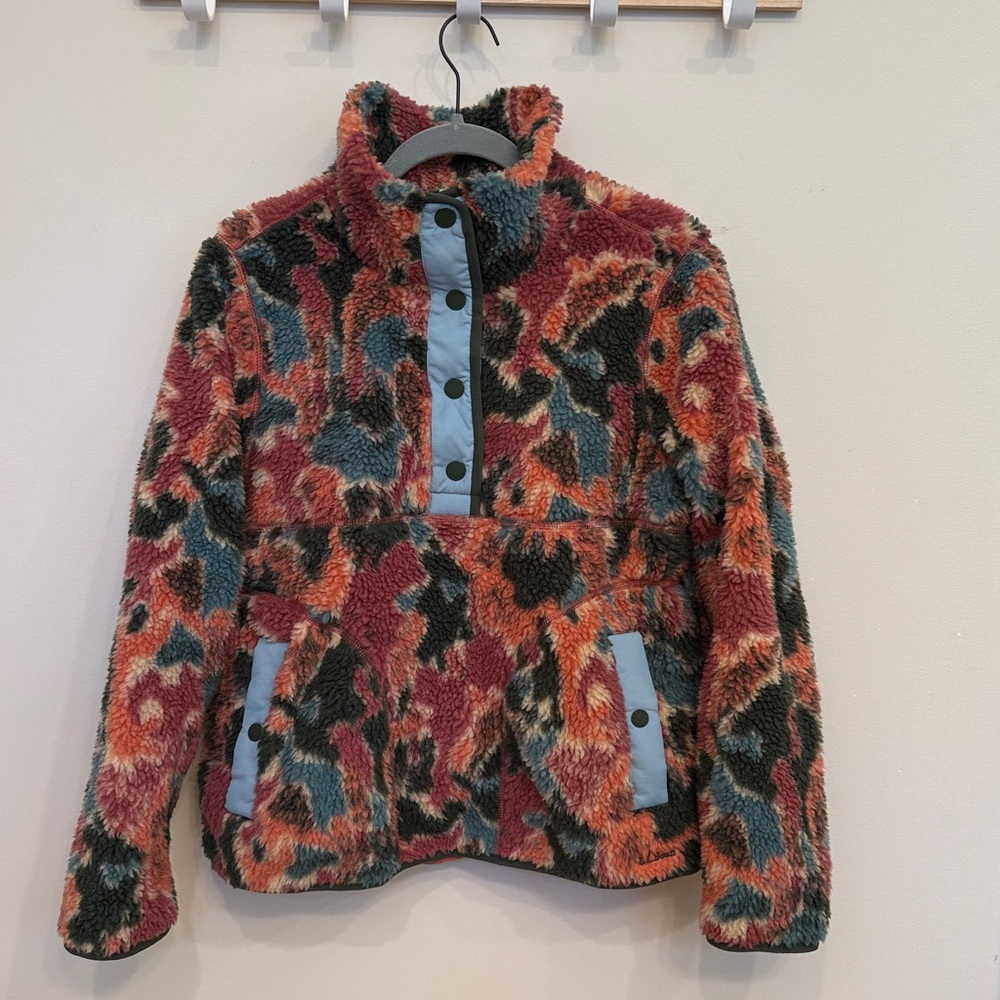 L.L. Bean Multicolor Fleece Jacket